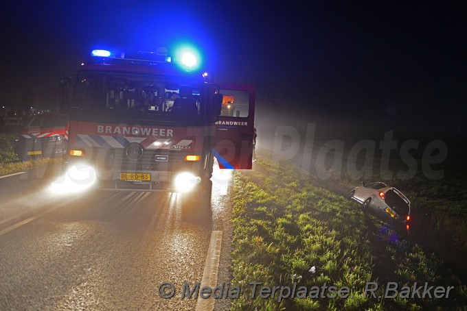 MediaTerplaatse auto te water N206 zoeterwoude 01122017 Image00001