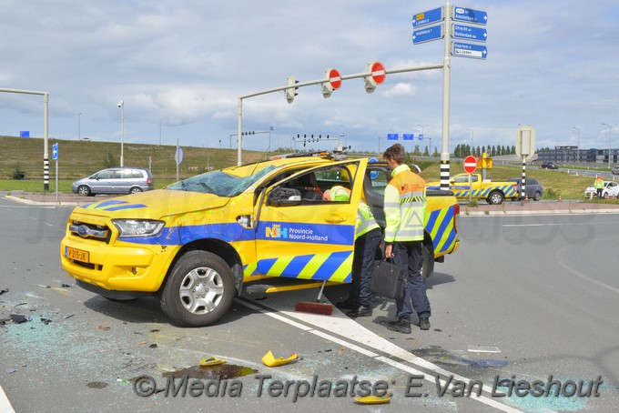 Mediaterplaatse ongeval a9 weginspecteur gewond 0001Image00015
