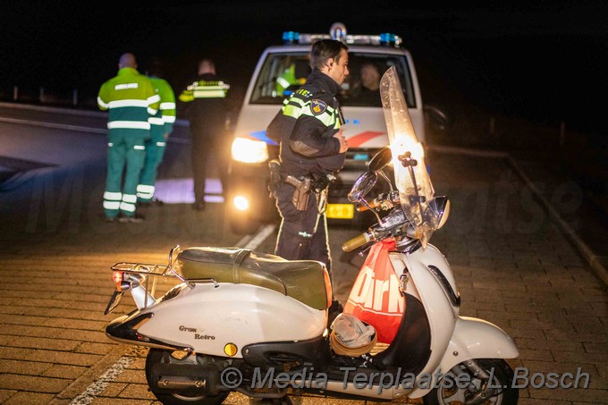 Mediaterplaatse ongeval scooterrijder zandvoort 28122020 Image00002