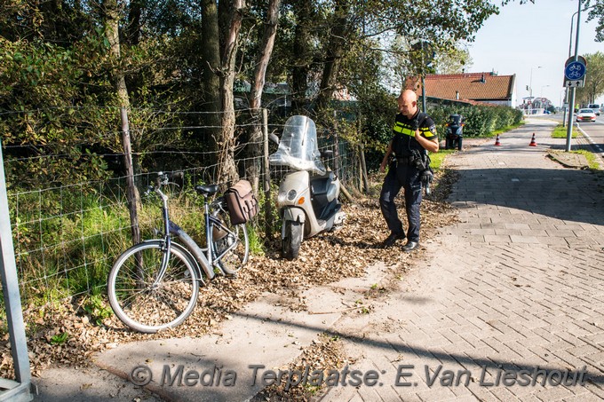 Mediaterplaatse ongeval bennebroekerweg hdp scooter fietser 0001Image00004