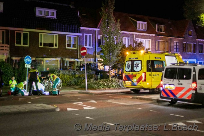 Mediaterplaatse fietser zwaargewond in Haarlem 0001Image00002