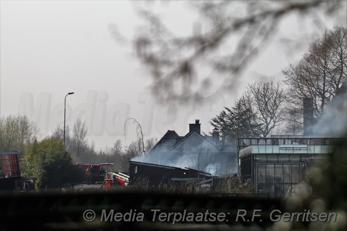 Mediaterplaatse gebouw brand zoeterwoude Den Ham Boskoop 30032021 Image00051