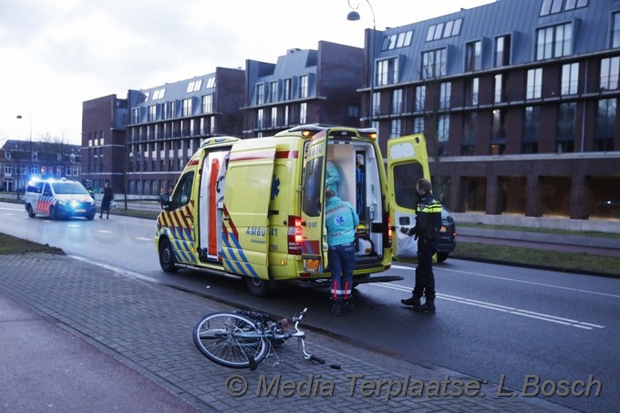 Mediaterplaatse fietser zwaargewond in haarlem 22112018 Image00002