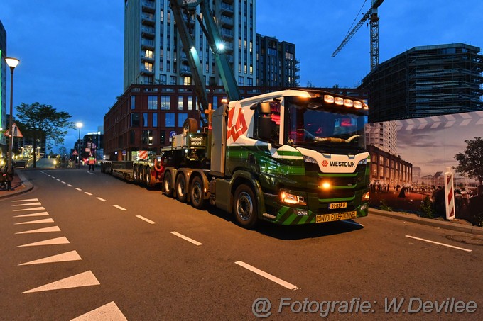 Mediaterplaatse sloopkraan blokland op transpoort ldn de geus Image00005