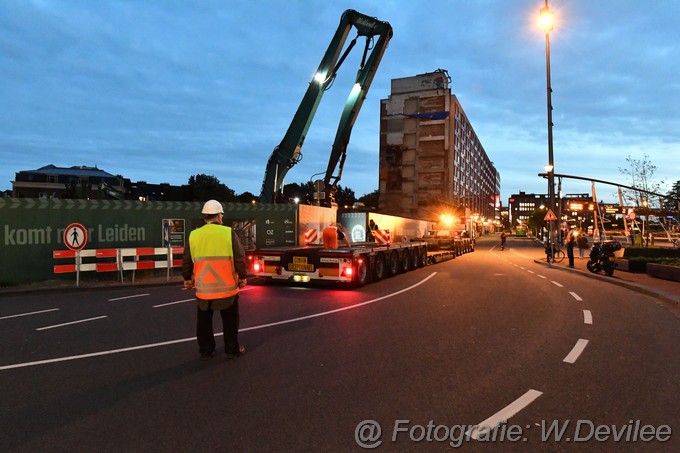 Mediaterplaatse sloopkraan blokland op transpoort ldn de geus Image00012