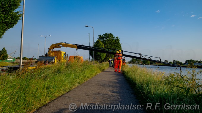 Mediaterplaatse voertuig te water n207 boskoop 07062023 Image00014