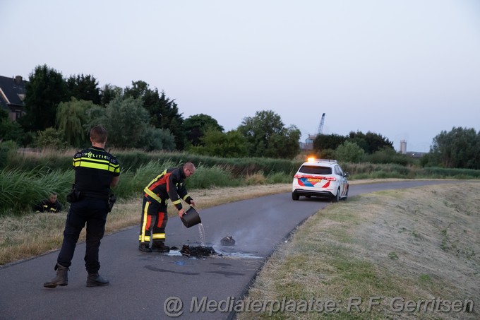 Mediaterplaatse Buiten brand oost ring dijk gouda 16062023 Image00001