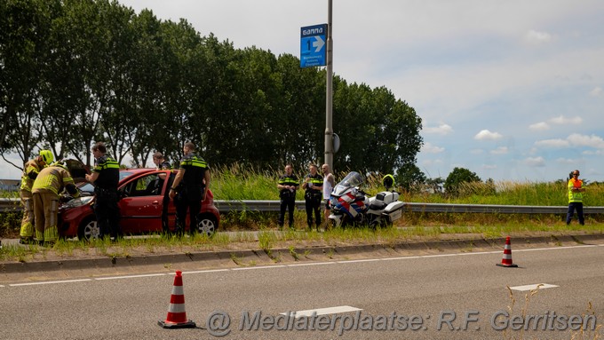 Mediaterplaatse verkeers ongeval nieuwe gouwe oz gouda Image00001