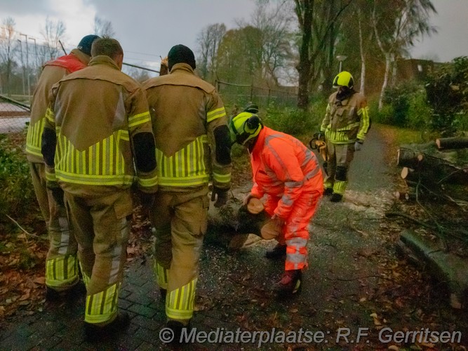 Mediaterplaatse storm schade groenhovenpark gouda 23112023 Image00010