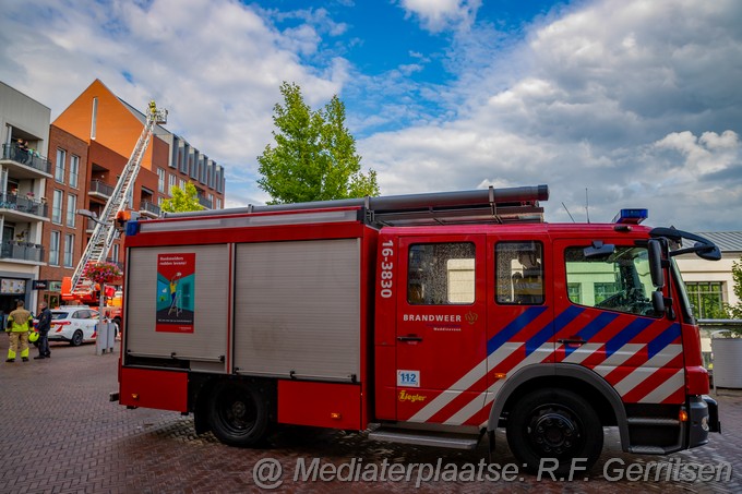 Mediaterplaatse woningbrand tussenzicht waddinxveen Image00005