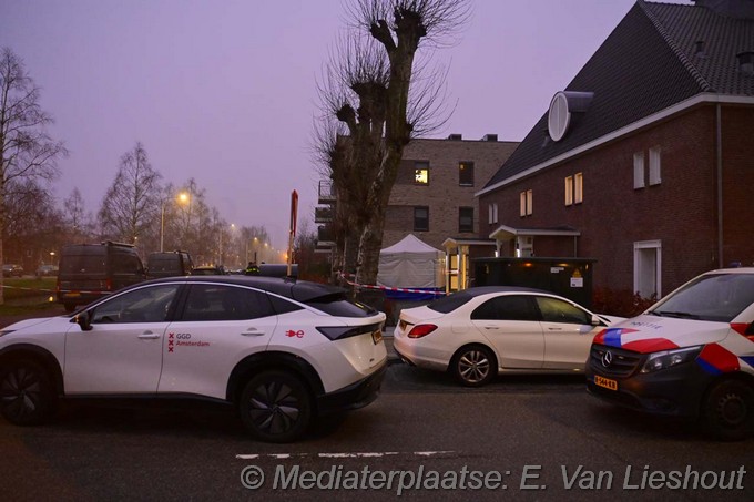 Mediaterplaatse overleden persoon gevonden in aalsmeer 28122024 Image00001