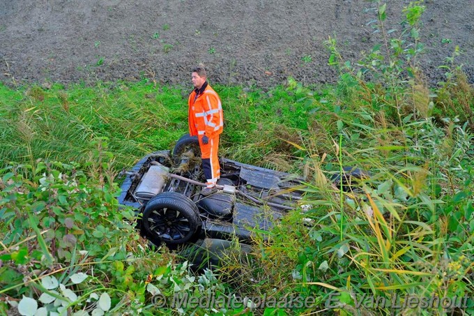 Mediaterplaatse ongeval auto te water hoofddorp 13102024 Image00007