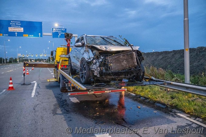 Mediaterplaatse ongeval auto te water hoofddorp 13102024 Image00014