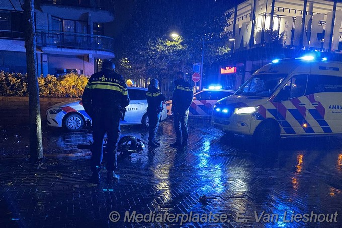 Mediaterplaatse ongeval auto fatbike hoofddorp 13102024 Image00003