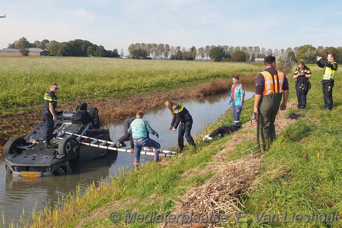 Mediaterplaatse ongeval auto te water afrit a9 15102024 Image00009