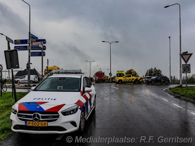 Mediaterplaatse ongeval op de julianasluis te gouda gouda 30102024 Image00001