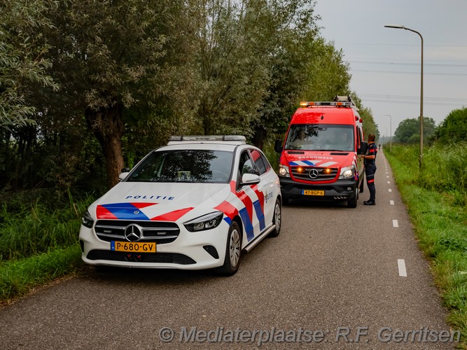 Mediaterplaatse fliets langs water paniek brandweer inzet 03092024 Image00007