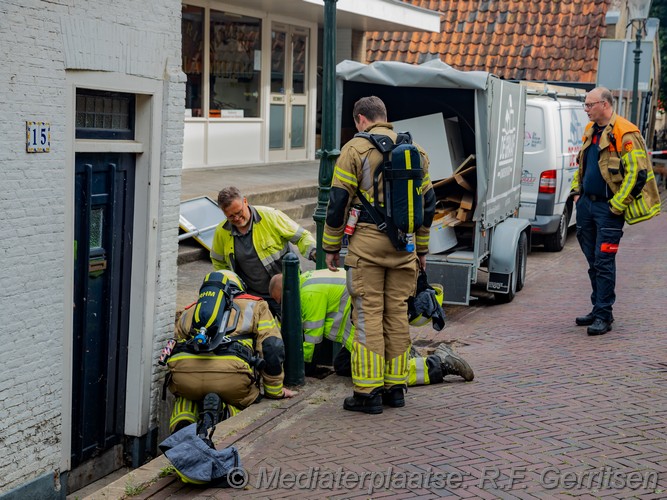 Mediaterplaatse gaslek door plaatsen verkeersbord moordrecht 03092024 Image00006