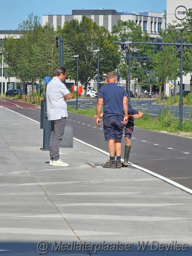 Mediaterplaatse water komt uit put in leiden schipholweg leiden 12082024 Image00022