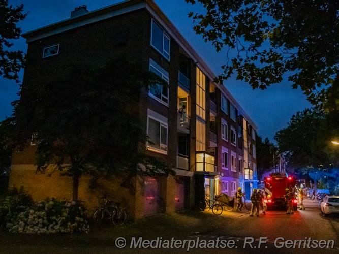 Mediaterplaatse woning brand wibautstraat gouda 05072024 Image00001