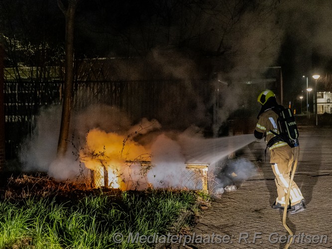 Mediaterplaatse containerbrand kesperstraat gouda 16022025 Image00002