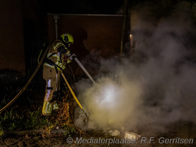 Mediaterplaatse containerbrand kesperstraat gouda 16022025 Image00005