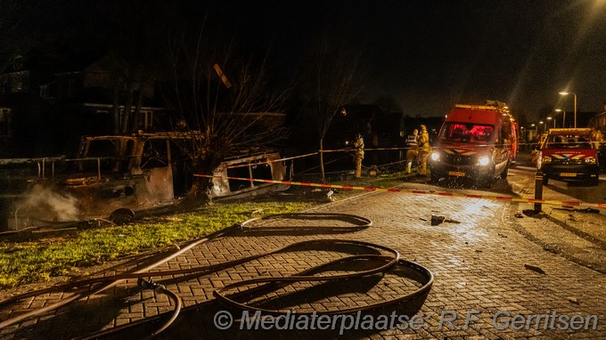 Mediaterplaatse brand op boot haastrecht 26022025 Image00016
