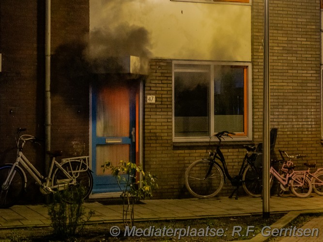 Mediaterplaatse gebouwbrand pretoriaplein gouda 18012025 Image00001