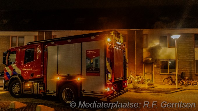 Mediaterplaatse gebouwbrand pretoriaplein gouda 18012025 Image00002