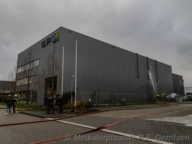 Mediaterplaatse middelbrand noordbaan moordrecht 28012025 Image00001