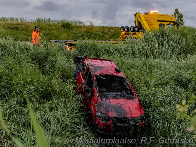 Mediaterplaatse voertuig te water middelweg moordrecht 08062025 08062025 auto te water middelweg moordrecht 00012