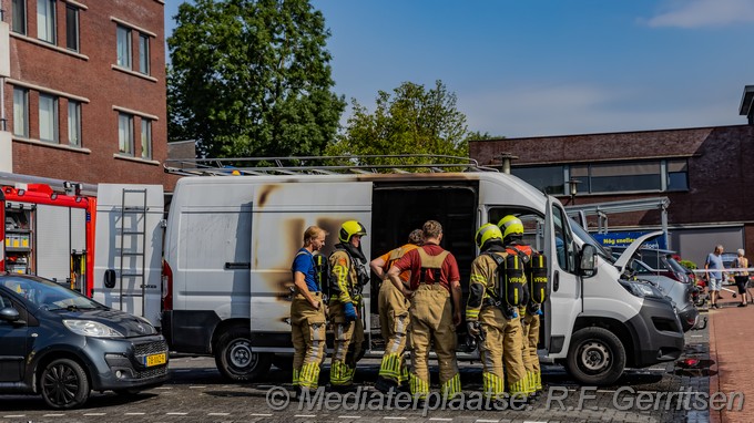 Mediaterplaatse brand in bestelbus hof ter bergen gouda 19062025 19062025 brand in bestelbus hof ter bergen 00004