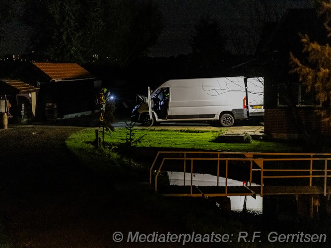 Mediaterplaatsen brand bedrijfsbusje fransekade vlist 04112025 Image00005