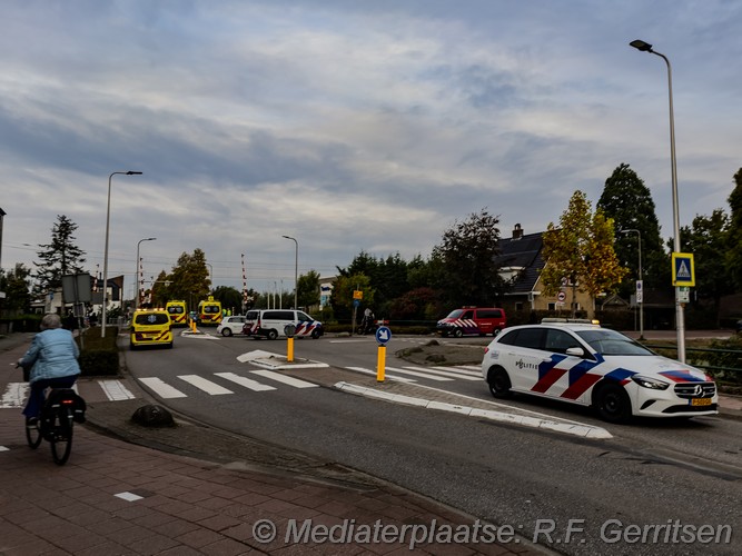 Mediaterplaatse ongeval trein fietser boskoop 02102025 Image00001