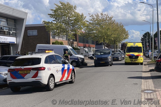 Mediaterplaatse ongeval fietser bestelbus hdp 12092025 Image00001
