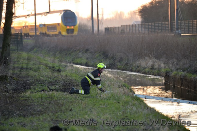 MediaTerplaatse ongeval trein persoon halfweg WPF 17022018 Image00002