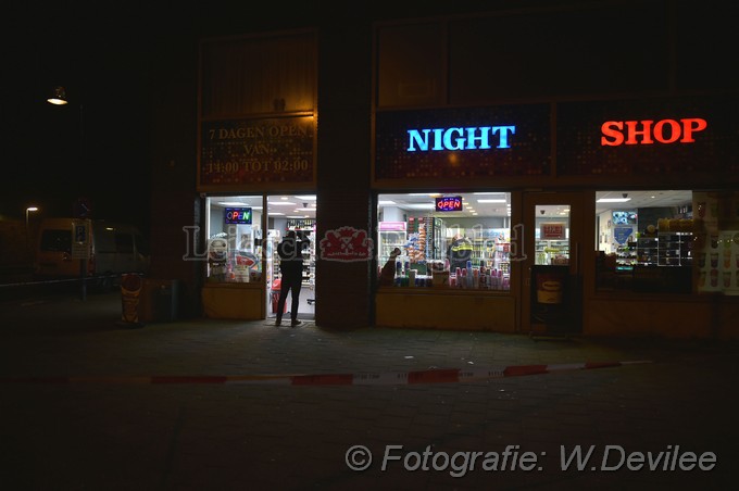 MediaTerplaatse Overval op night shop flemingstraat leiden WPF leiden 19022018 Image00007