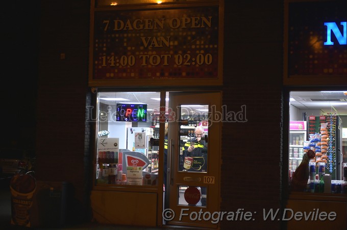 MediaTerplaatse Overval op night shop flemingstraat leiden WPF leiden 19022018 Image00009