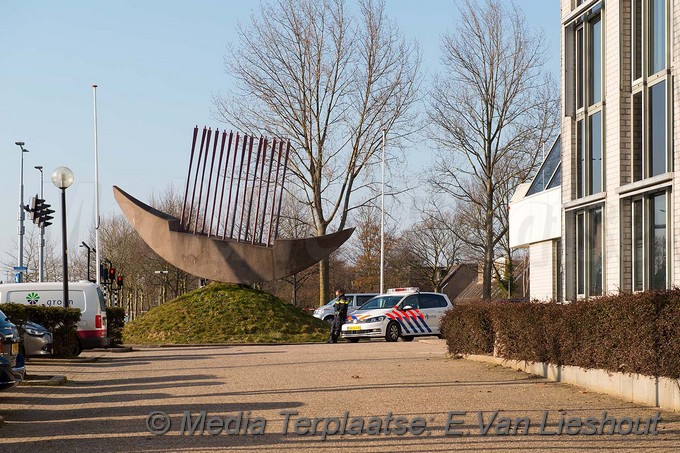 MediaTerplaatse explosief materiaal op politiebureau hoofddorp 22022018 Image00004