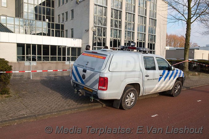MediaTerplaatse explosief materiaal op politiebureau hoofddorp 22022018 Image00005