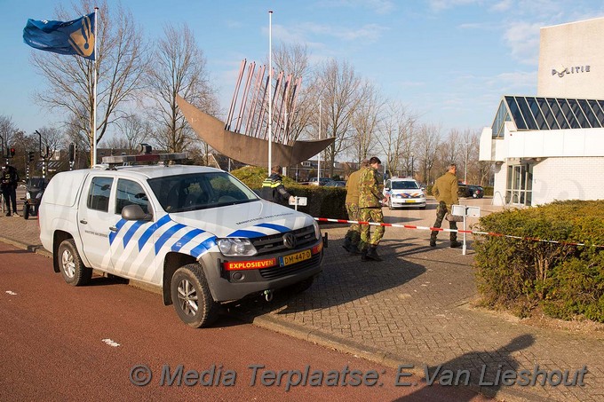 MediaTerplaatse explosief materiaal op politiebureau hoofddorp 22022018 Image00006