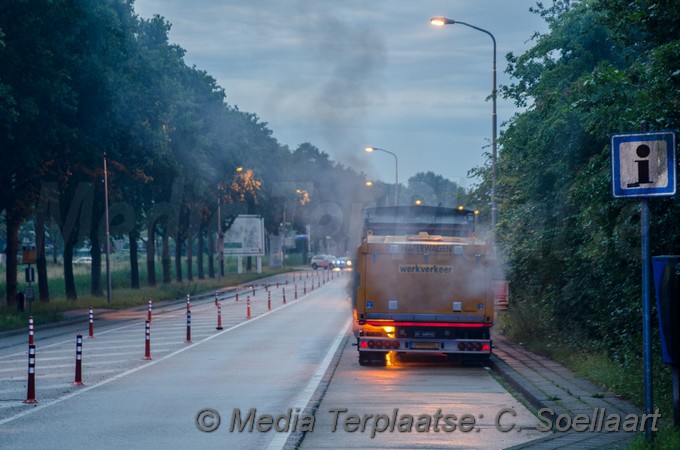 MediaTerplaatse water wagen in brand Badhoevedorp 06072017 Image00001