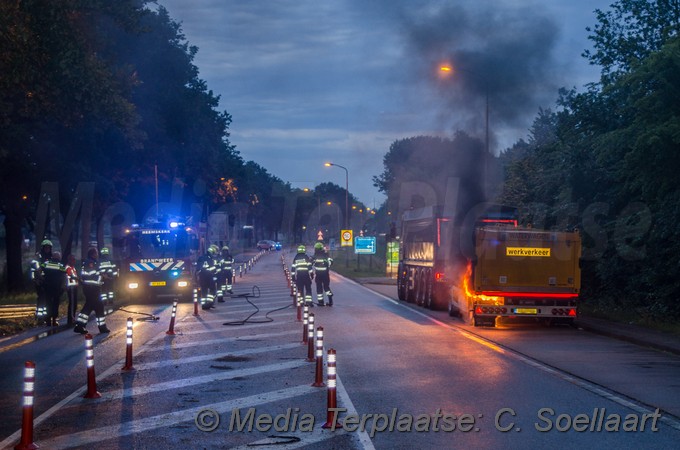MediaTerplaatse water wagen in brand Badhoevedorp 06072017 Image00003