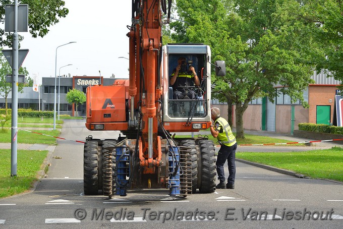 MediaTerplaatse ongeval fietser graafmachine nvp 19072017 Image00010