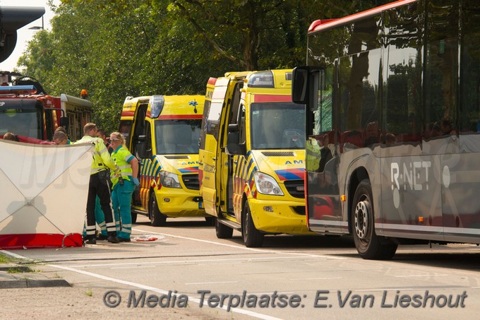 Mediaterplaatse ongeval fietser bus overleden 04092018 Image00005