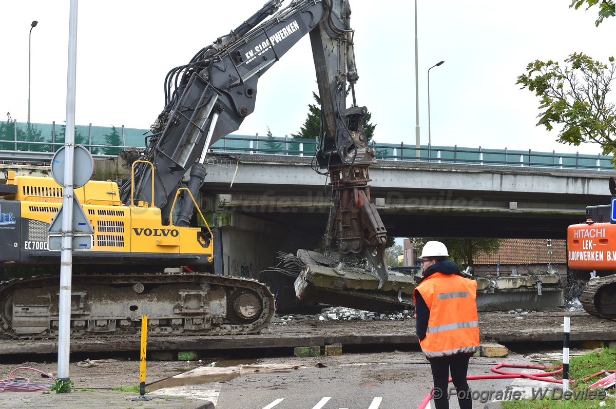 Media Terplaatsen sloop viaduct loopt goed leiden 21102017 Image00005