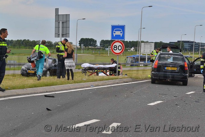 Mediaterplaatse ongeval N201 hoofddorp2 gewonden 05062017 Image00006