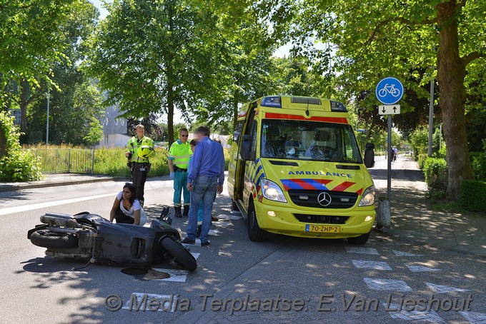 Mediaterplaatse ongeval auto scooter hoofddorp 14062017 Image00002