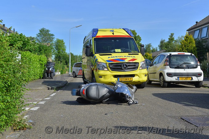 Mediaterplaatse ongeval fietser scooter nvp 14062017 Image00001