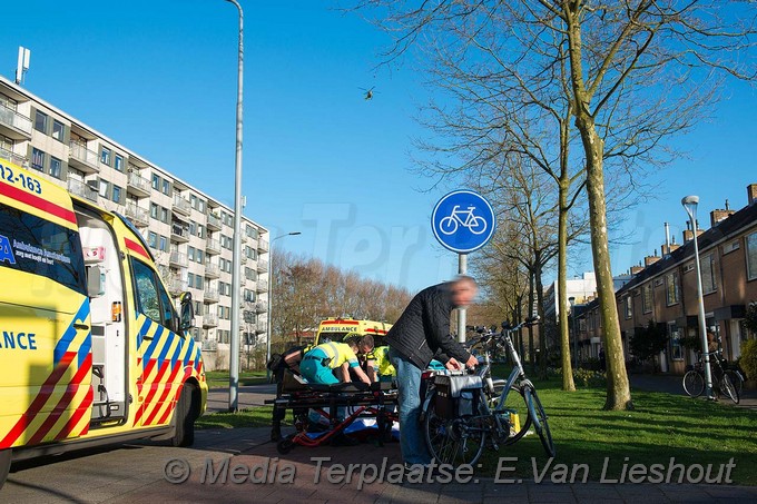 Mediaterplaatse ongeval fietsers hoofddorp 02042017 Image00004